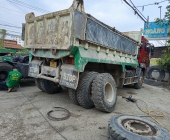 VÁ VỎ Ô TÔ LƯU ĐỘNG KHU CÔNG NGHIỆP AN THẠNH